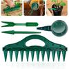 Mini Seed Dispenser Set Handheld Seed Planter Tool Multifunctional Seed Dibber Seed Spacer Gardening Tools for Small Seeds