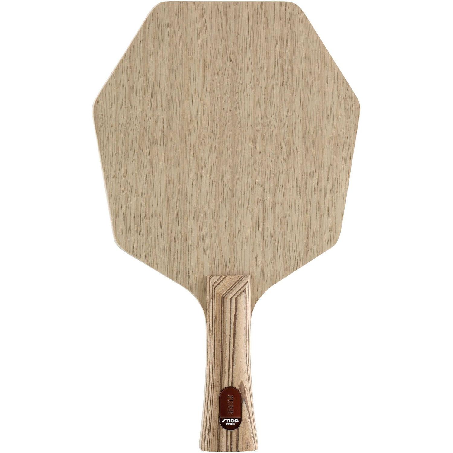 Used STIGA Table Tennis Cyber Shape Pure FLA Shake Racket JTTA Japan Table Tennis Association Official Flare Sweet Spot 7 Plywood Polygon Shakehand