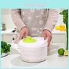 Outil Manuel Essoreuse à Salade Multifonctionnel en Plastique pour Fruits et Légumes Verts