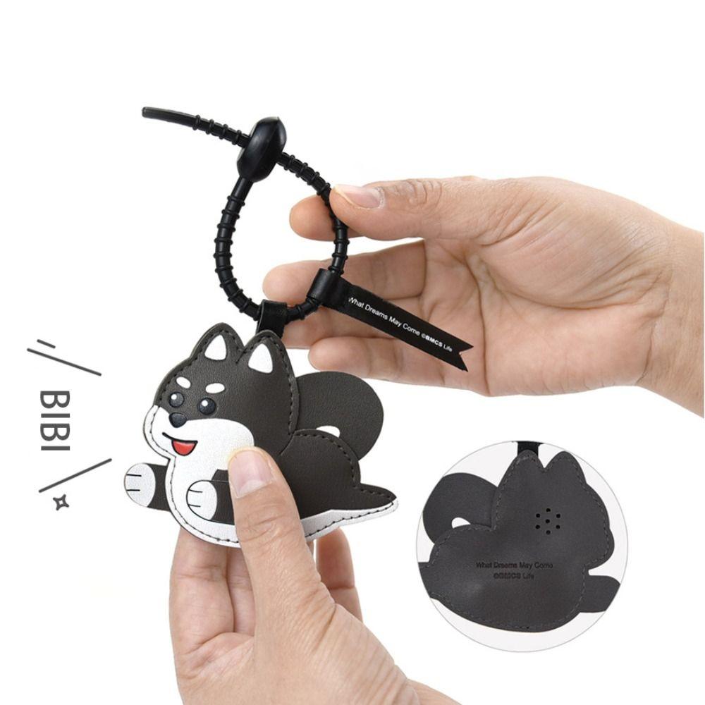 Novelty Puppy Key Chain Pinch Called Car Ornaments Creative Bibi Puppy Pendant  Gifts