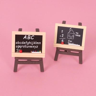 1:12 Scale Dollhouse Easel - Miniature Drawing Board Gallery Decoration