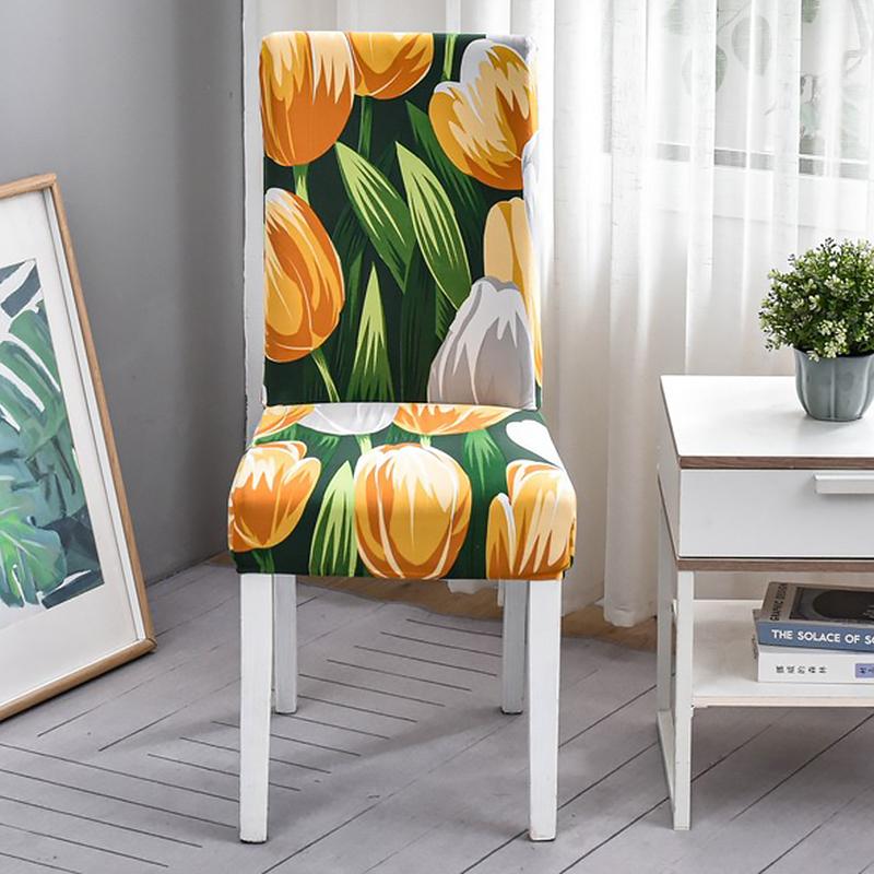 Fundas para sillas de comedor, fundas de licra elásticas, extraíbles y lavables, fundas protectoras para sillas de cocina para banquetes, hoteles y fiestas