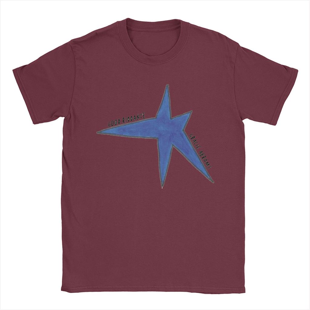 Good Riddance Gracie Abrams Star T Shirts Men 100% Cotton Unique T-Shirt Round Neck Tees Short Sleeve Tops Plus Size