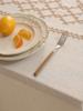 High-End Linen Tablecloth: Luxury Solid Color, Thickened, Oilproof, Non-slip Dining & Coffee Table Cover