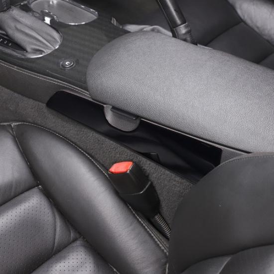 Glossy Piano Black Armrest box side trim Sticker For Corvette C6 2005-2013