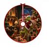 Christmas Tree Skirt for Indoor and Outdoor Holiday Home Decoration, Festive Party Decor