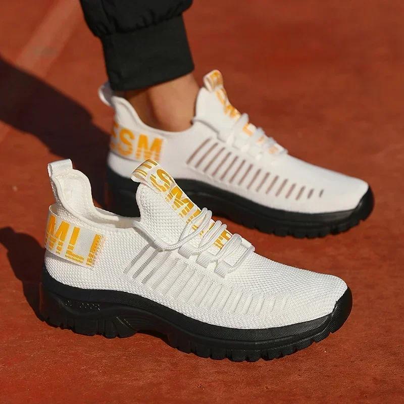 

Men s Running Shoes Comfortable Correction Arch Support Breathable Mesh Straps Casual Shoes Gym Training Travel Sports Shoes 36 темно-синього кольору