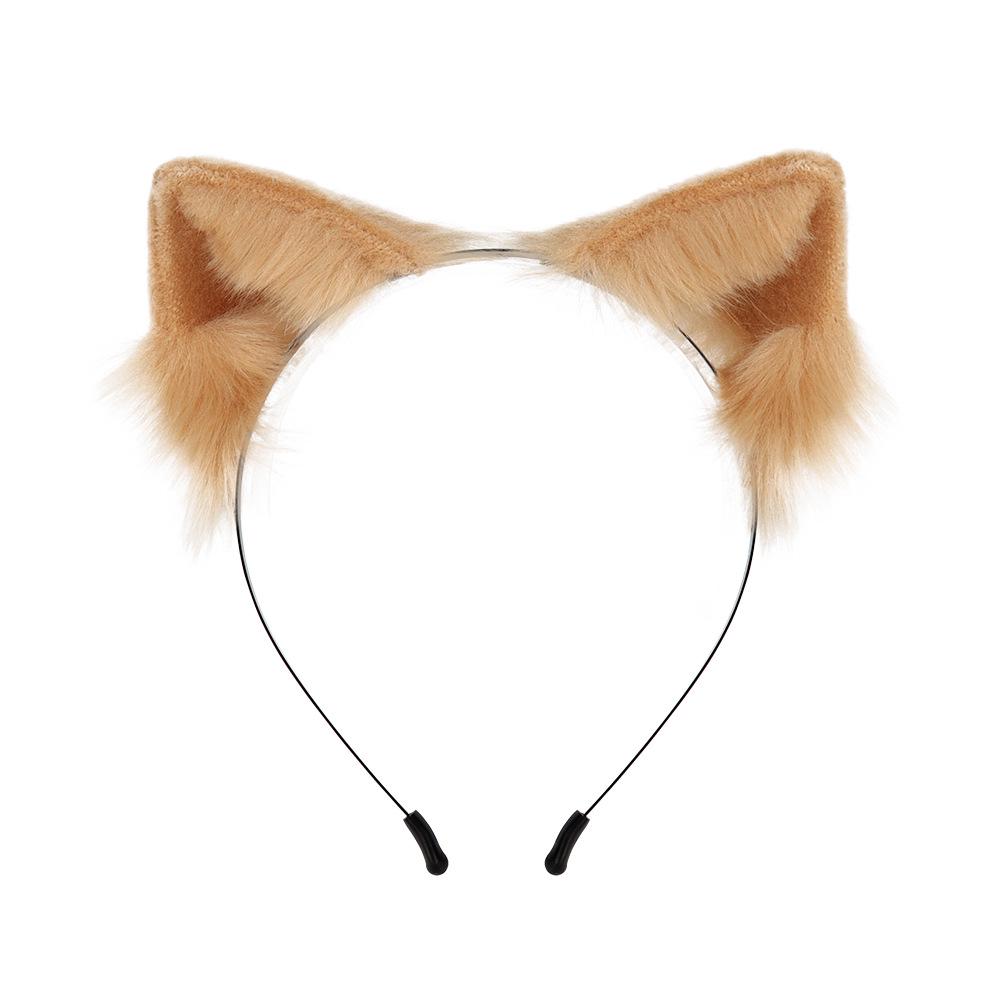 Cute Plush Cat Ear Headband - Cosplay Hair Accessory and Photo Prop