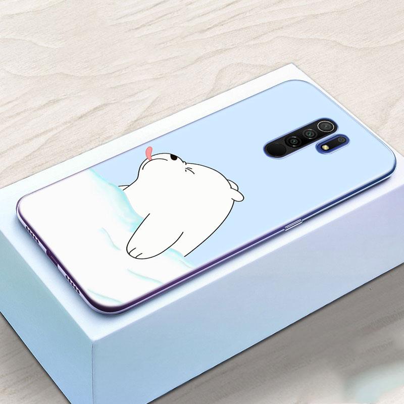 

Забавный мультяшный медведь силиконовый чехол для телефона для Xiaomi Redmi Note 10 9 Pro Max 10S 9S 8T 8 8A 9 9A 9C 9T K40 Pro 5G мягкая обложка Redmi Note 10Pro Max