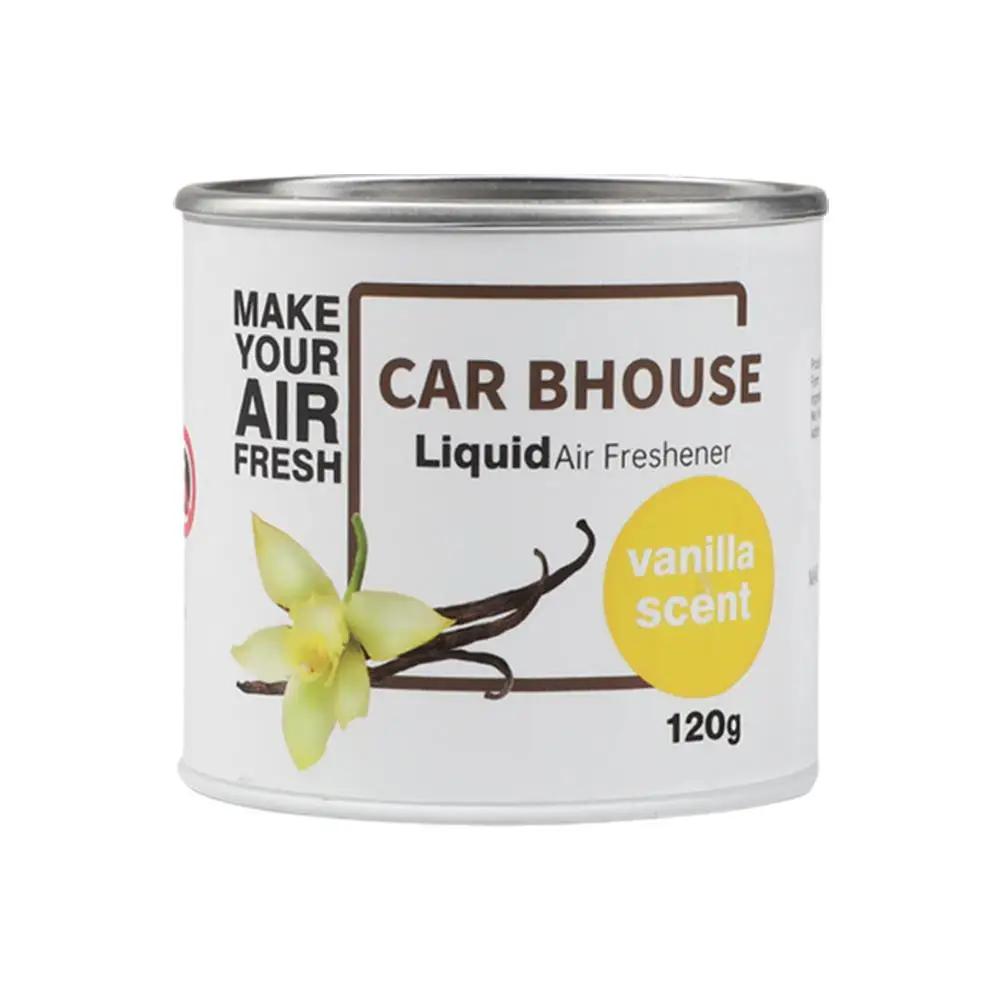 NEW Car Air Gel Freshener Perfume Cream Auto Interior Can Odors Aluminum Fragrance Accessorie Remove Cup-shaped Aroma Diffu O5N2