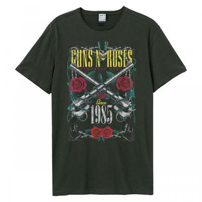 Amplified Camiseta adulta unissex Big Guns Guns N Roses