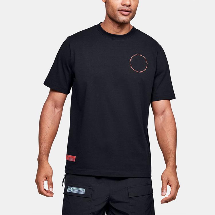 Under Armour T Shirt Unisex Black 1359713-001