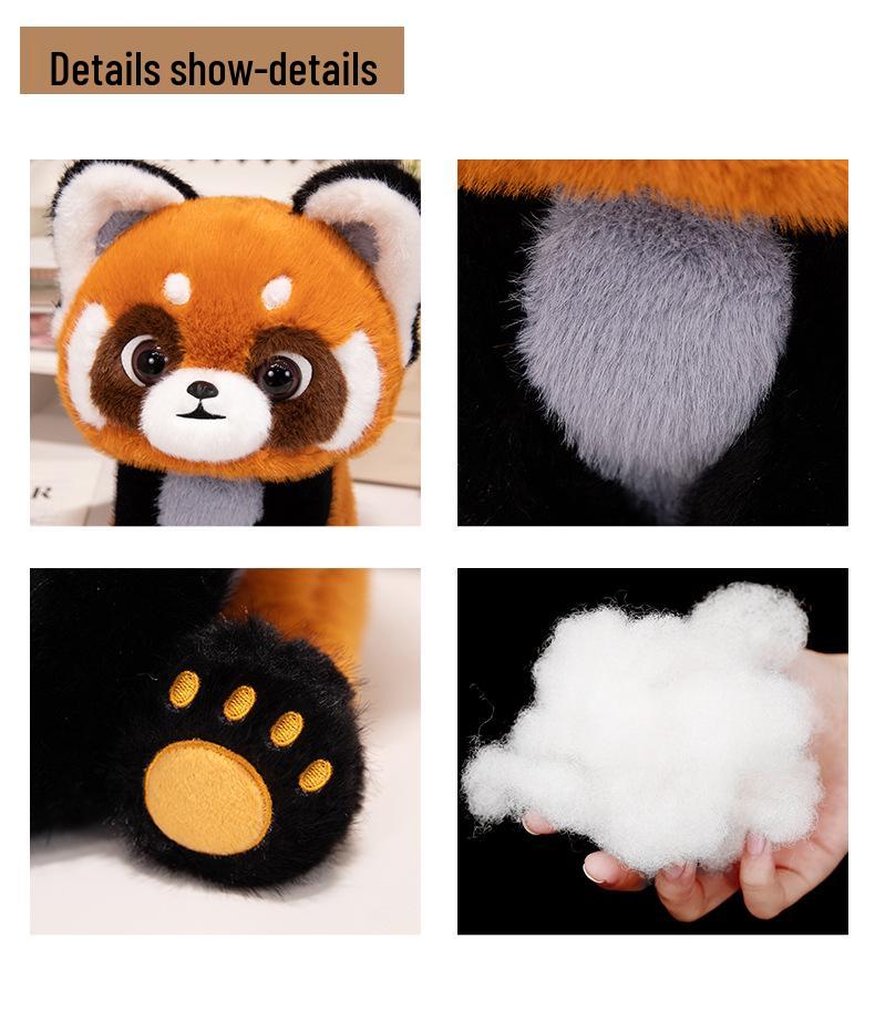 Zoo Trio: Raccoon, Red Panda & Koala Plush Set