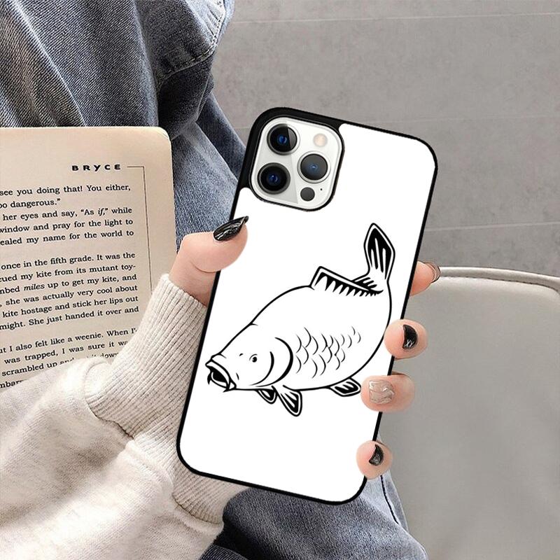 Carps Fish Fishing Phone Case For iPhone 17 Air 16 15 14 plus 11 12 13 Pro  Max coque Cover Shell