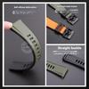 For CASIO GA-2000 GA2000 GA-2200 PRG-600 prg-650 PRW-6600 Series Watch Chain Soft Silicone Rubber Strap Orange Wristband 24mm