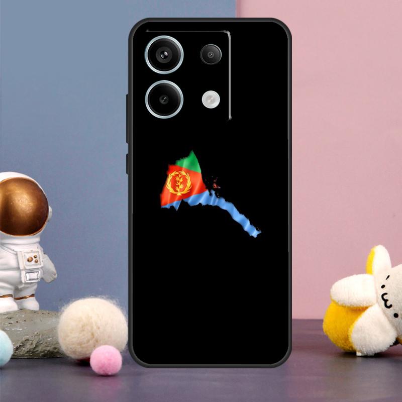 Eritrean Flag Case For Xiaomi Redmi Note 14 13 9 10 11 12 15 Pro Plus Redmi 15 15C 14C 10C 12C 13C Cover