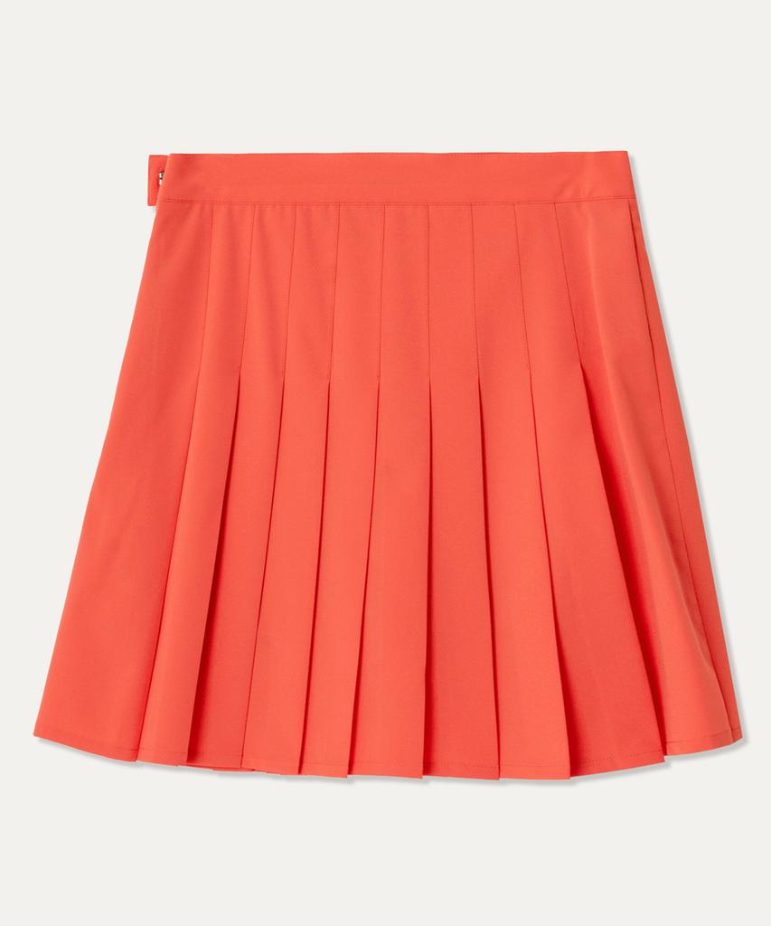 MAYOL Pleated Skirt_Orange