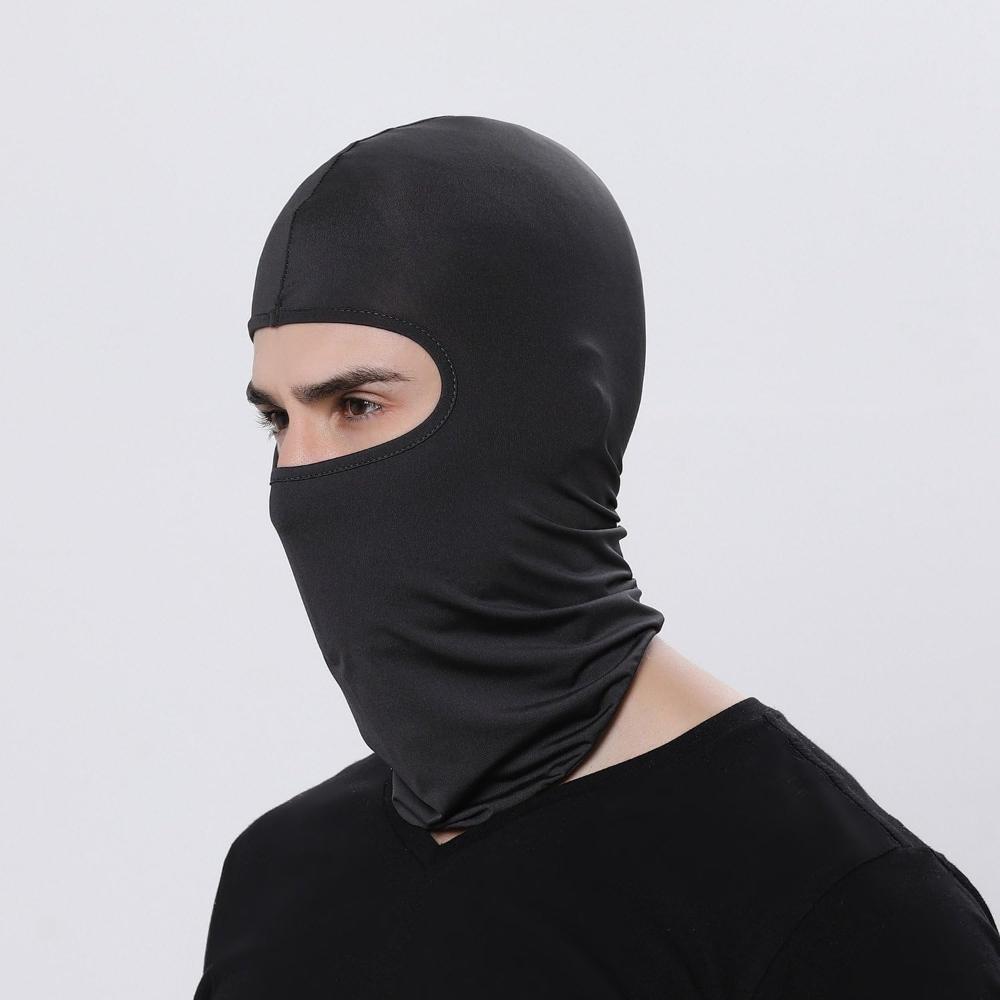 Maschera Integrale Balaclava, Scaldacollo con Protezione UV per Moto Ciclismo, Sciarpa Traspirante Resistente a Sole e Vento per Uomini Donne