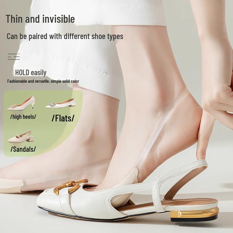 Langsha Women's Breathable Anti-Slip Half-Palm Invisible Liner Socks