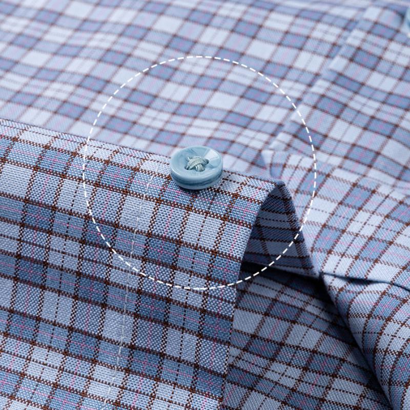 160KG Pasuje na 11XL 10XL Duży Wysoki Gorąca Sprzedaż Oxford 100% Bawełna Męska Koszula Długi Rękaw Plus Size Biznesowa Casual Trwała Koszula do Pracy