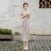 Guofeng new Chinese-style Suzhou long cheongsam improved young 1011 new women's high-end sense can be worn daily in summer