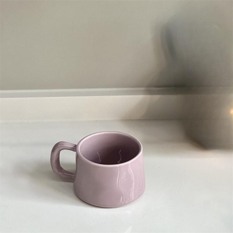 Kávový šálek z jemného porcelánu v evropském stylu 300 ml Odpolední čaj Dezertní čajový šálek Hrnek pro pár Dárek Kancelářský hrnek na vodu Domácí dekorace