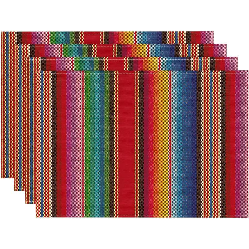 Classic Collection Linen Placemat for Dining Table - Heat Insulation Pad for Living Room and Restaurant Decor