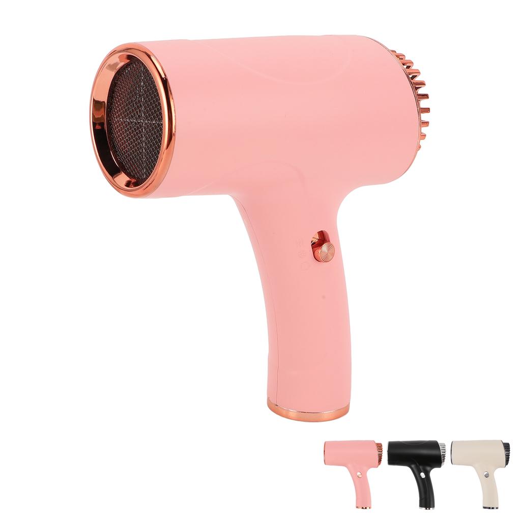 Negativer Ionen Haartrockner ABS Heiß Kalt Wind Leise Tragbarer Haarföhn für Zuhause Reise Wohnheim Schnell