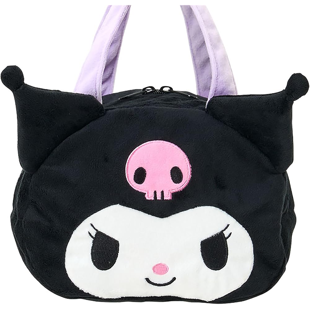 Sanrio Kuromi Face Shaped Insulated Lunch Bag 646415