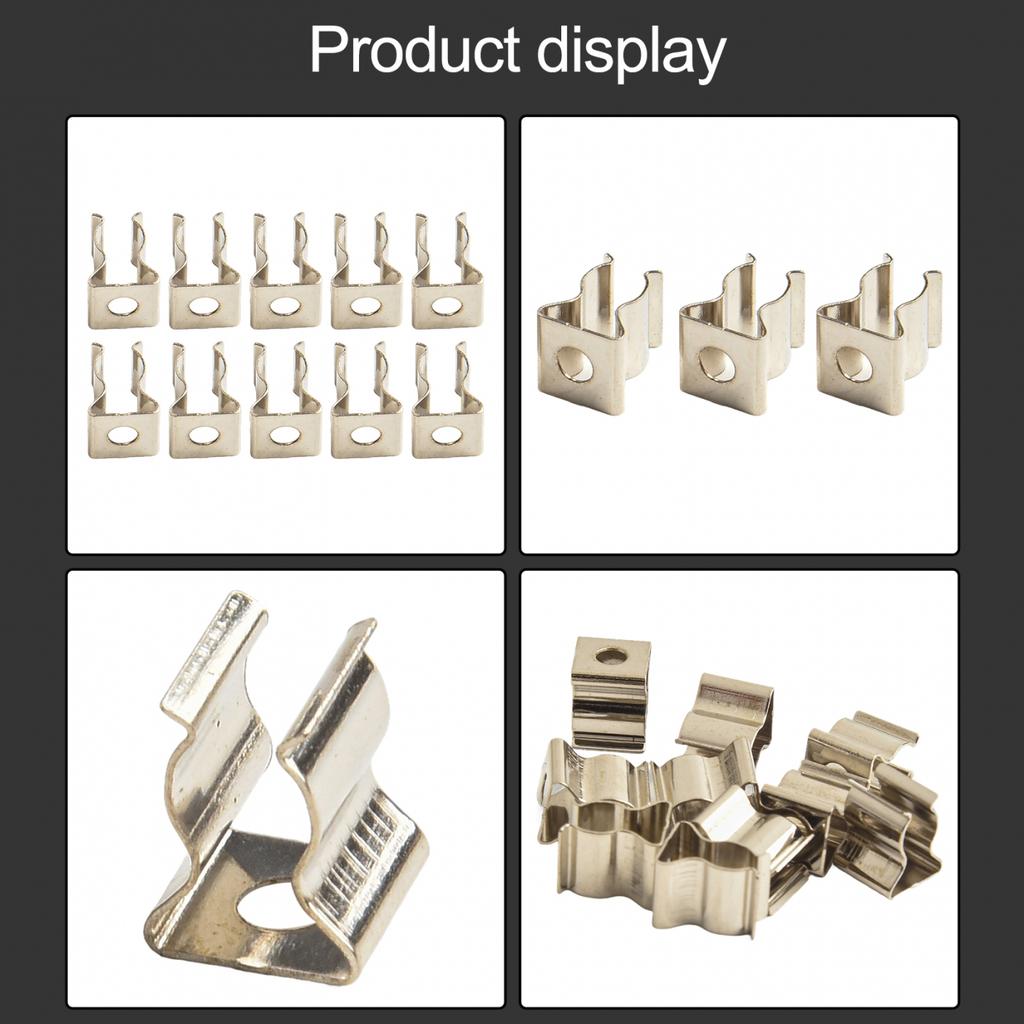 Fasteners Hardware Terry Clips Manganese Steel 10mm 12mm