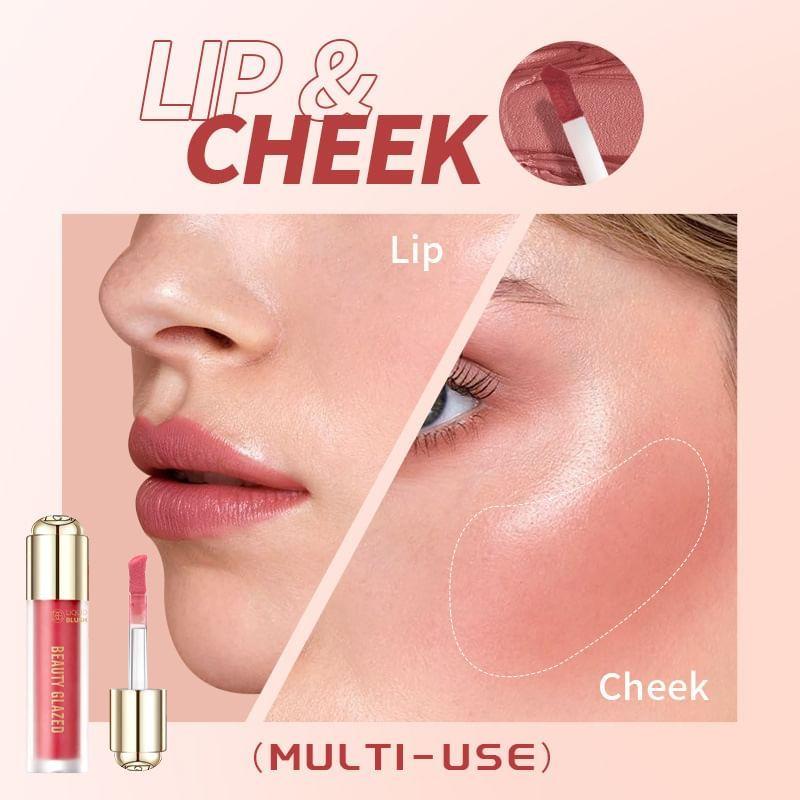 BEAUTY GLAZED – Samtiges Flüssig-Rouge – 5 Farben