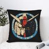 Gundam Pillow Cover  Soft Cushion Cover Novelty Pillow Case For Sofa Bedroom Home Decor