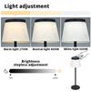 Cordless Table Lamp 1800mAh Battery Operated Wireless Lamp Touch Dimmable for Restaurant Home Dinner Dining Kitchen