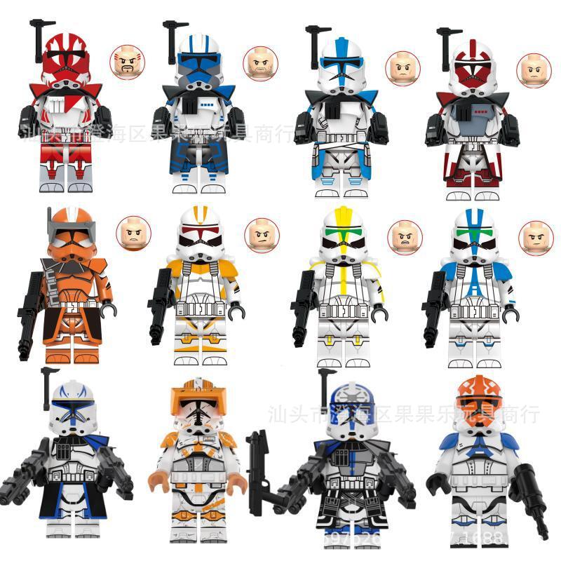 Star Wars Serie Bausteine Roboter Actionfigur Spielzeug für Jungen
