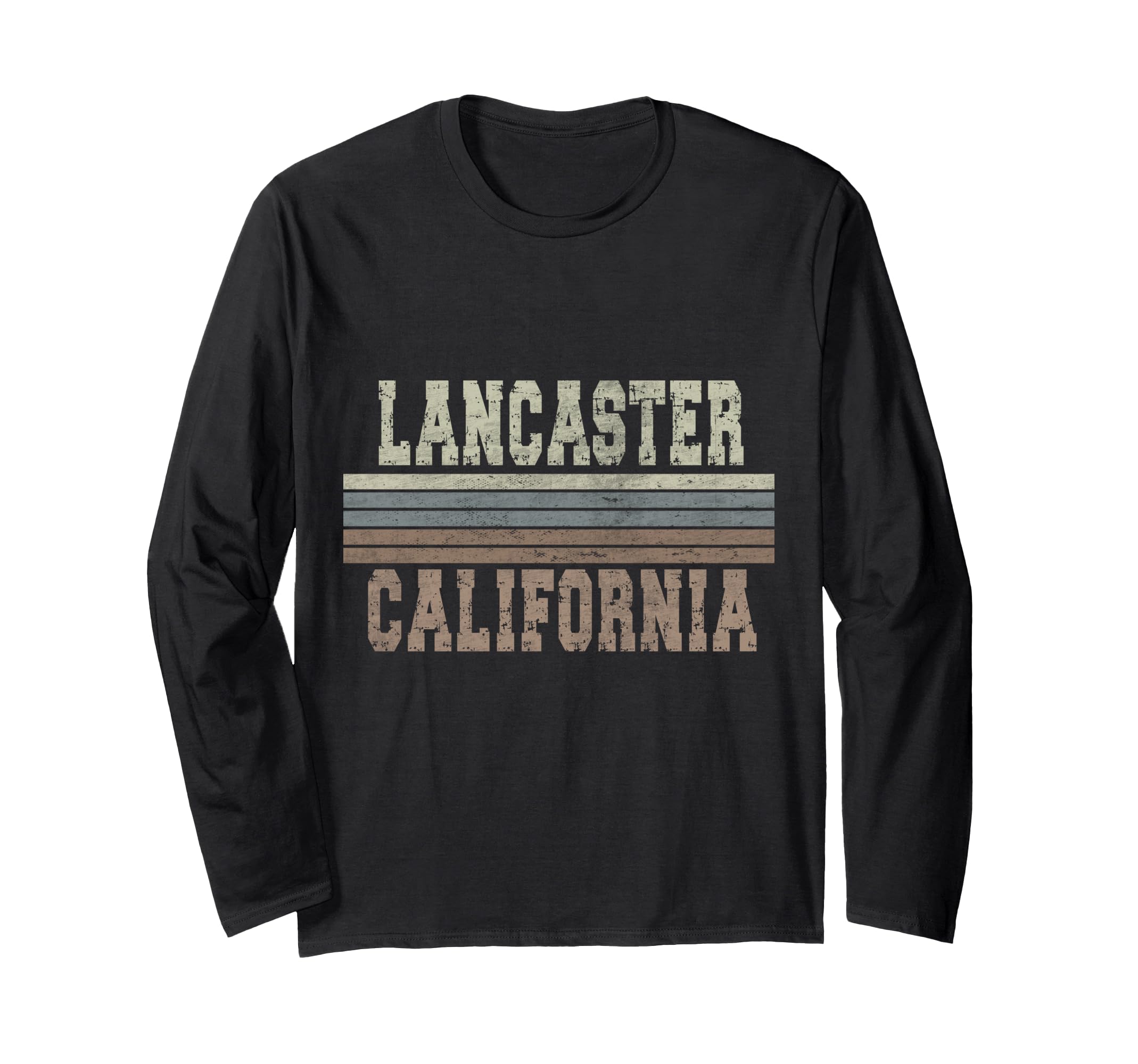 Retro Lancaster California Long-Sleeve T-Shirt