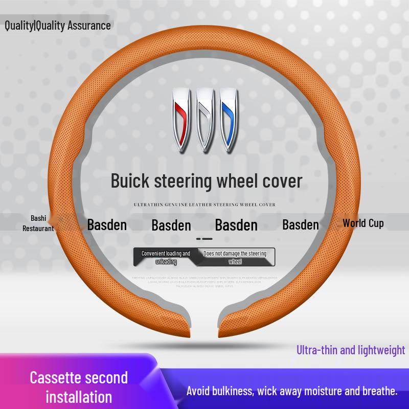 Steering Wheel Cover for Buick Excelle, Regal, Encore PLUS, LaCrosse, Verano, Excelle GT, GL6, GL8