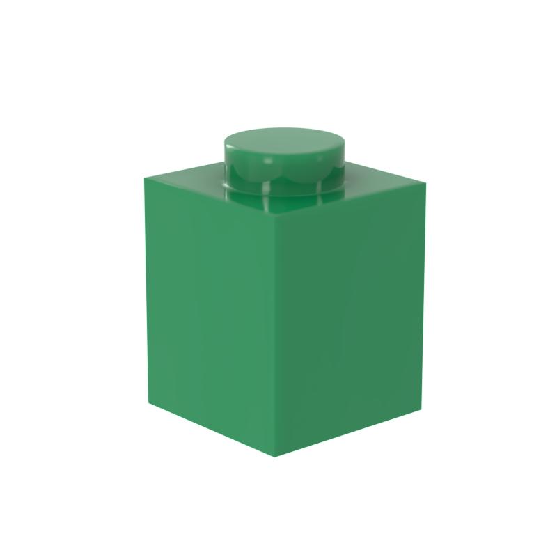 [FunBrick] 20PCS Classic DIY Building Blocks Thick Figures Bricks 1x1 Dots Educational Creative Compatible With 3005 Plastic To