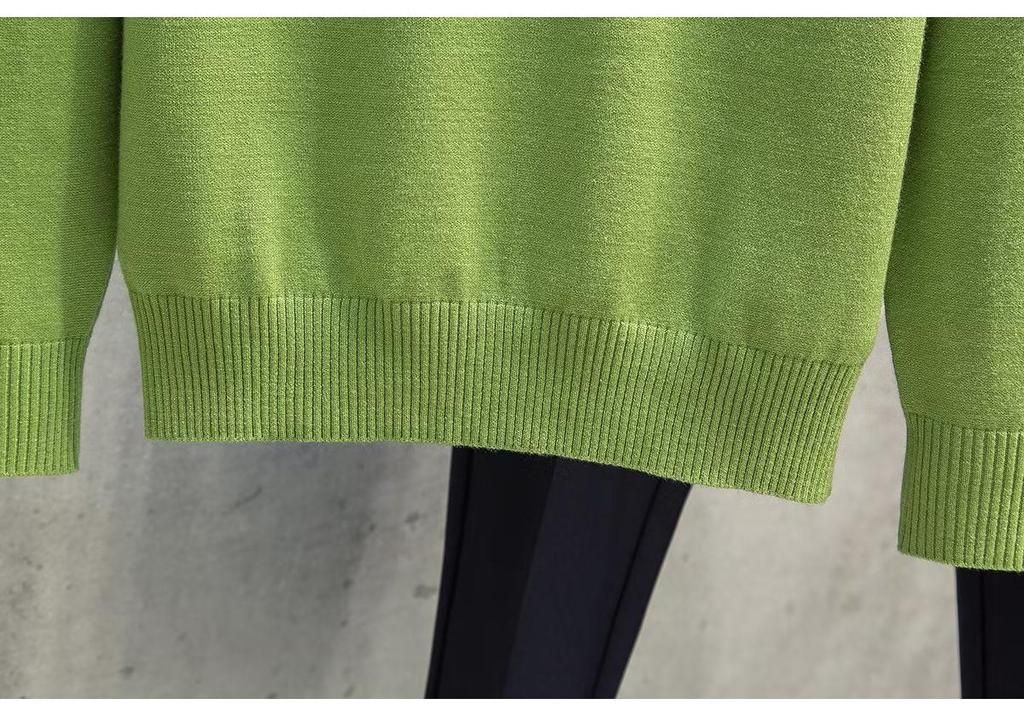 2022 Men's Slim Fit High Neck Wool Sweater - Autumn/Winter Casual Long Sleeve Base Layer