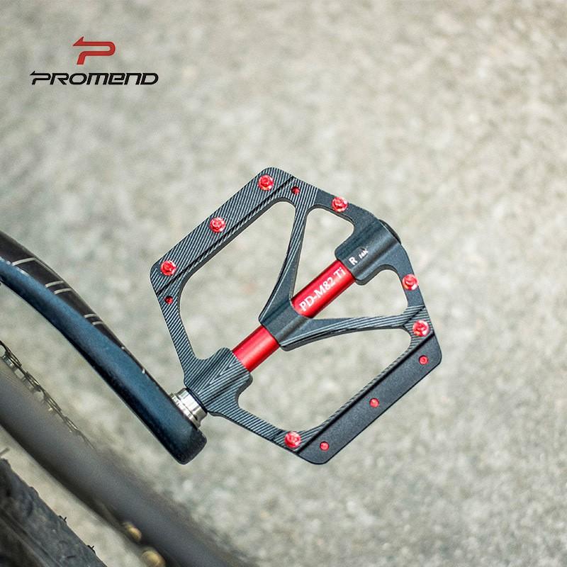 Mountain Bike Pedals PD-M82-TI With Titanium Axle Large Platform 3 Sealed Bearing Aluminum Body