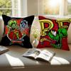 Personalized Pillow Cover Kids Bedroom Wild Party Decor Pillowcase Kid Birthday Shower Gift Anime Rat Fink Printed