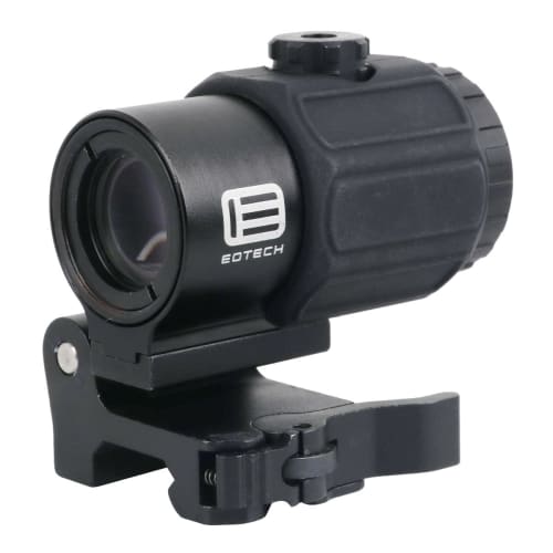 ET G43 Type Magnifier Realistic Replica STS Mount 3x Magnifire Booster Scope G43 (Black)