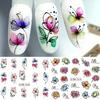 Nail Sticker Flower Water Transfer Nail Decal Wraps Nail Art Tips Manicure Decor