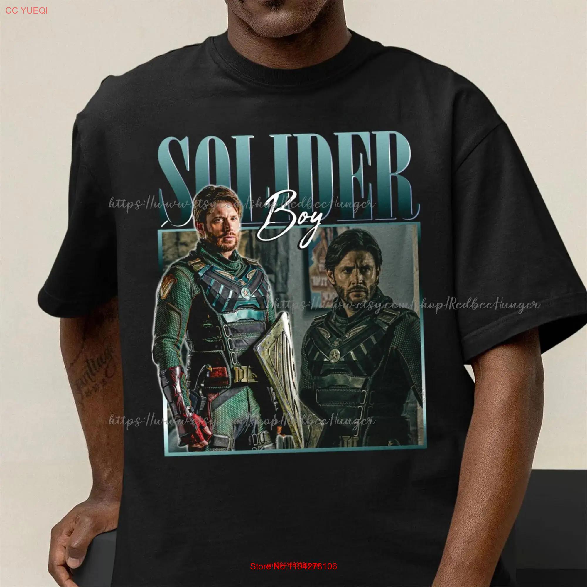 Soldier Boy T Shirt Vintage 90s Movie TV Series for long or short sleeves S разноцветный