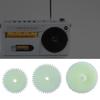 Set med 3 st Rörelseväxlar för D8268 D8269 D8437 D8543 D7160 Kassettbandspelare Reparationstillbehör