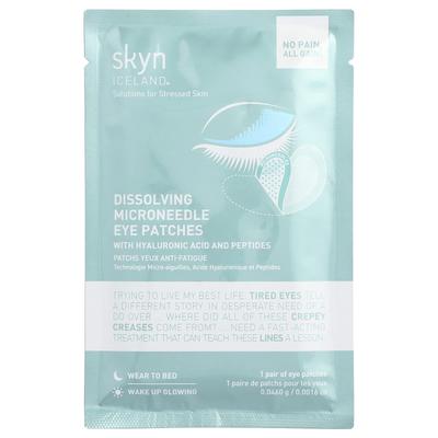 Skyn Iceland, Розчинні мікроголкові патчі для очей, 1 пара, 0.0460г (0.0016 унції)