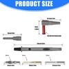 Industrial Multimeter Cable 20A 1000V Digital Multimeter Probe Test Leads Pen Tip with Rubber Coated Handle