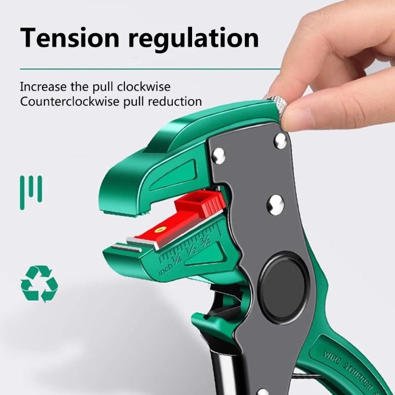 Automatic Wire Stripper and Cutter, Wire Stripping Tool 2 In 1 and Wire Stripper Tool for Electrician