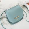 Women's bag  new Japanese and Korean style fashion simple shoulder saddle bag small fresh mobile phone change shoulder