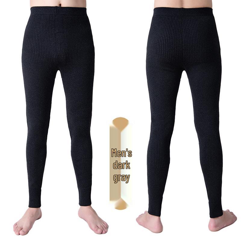Unisex Wool Knit Slim-Fit Warm Leggings