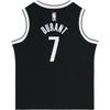 Nike X NBA Collaboration Vest Brooklyn Nets Durant SS25 7 Logo Casual Sports Pullover V-Neck Quick-Dry Kids tops Black 3Z2B3BZ6P-DURANT